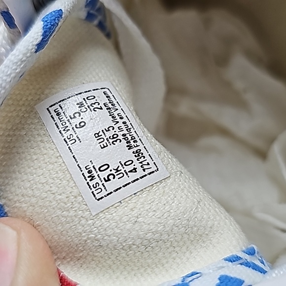 VANS LOWTOP SHOES, WOMEN'S SIZE 6.5 GUC - Picture 10 of 11